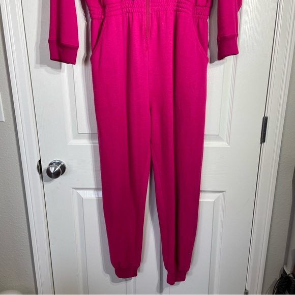 Vintage 90s One Piece Jumpsuit Sweat Suit Large - Picture 3 of 8